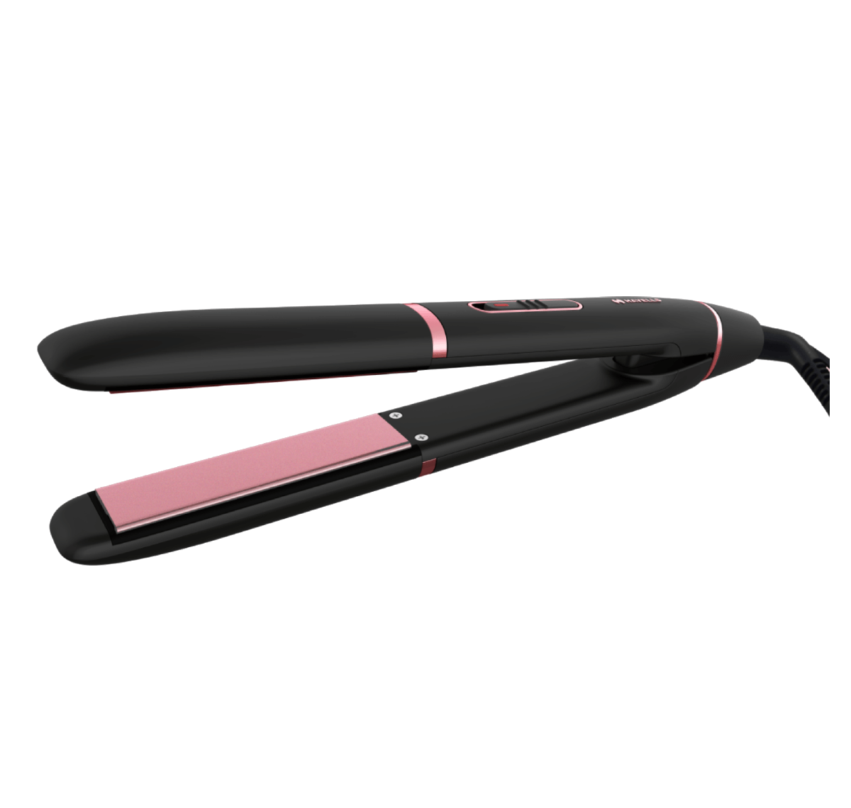 Havells HS4109 Ceramic Plates Fast Heat up Hair Straightener, Straightens &  Curls, Suitable for all Hair Types (Black)