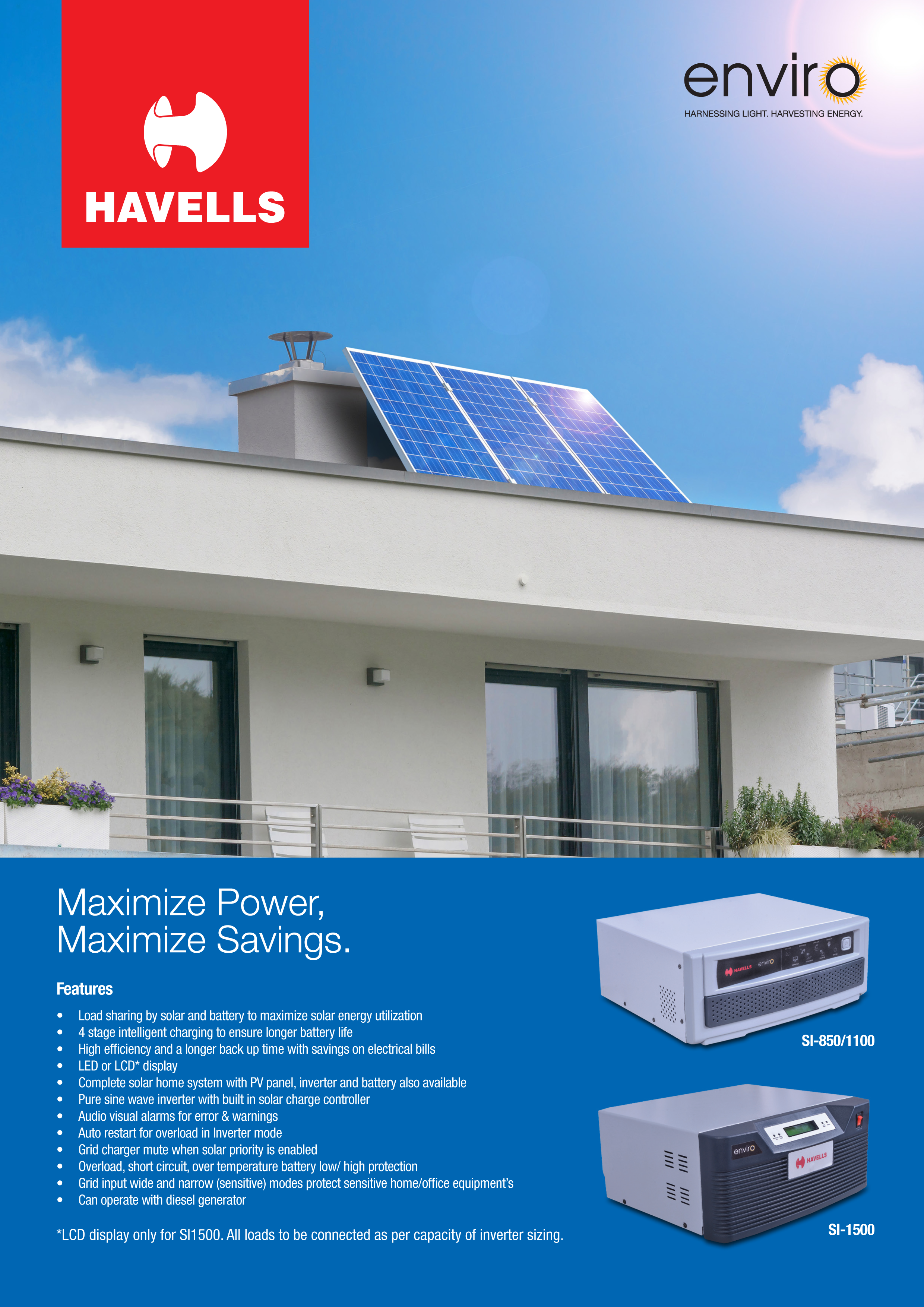 Solar Home Inverter Leaflet