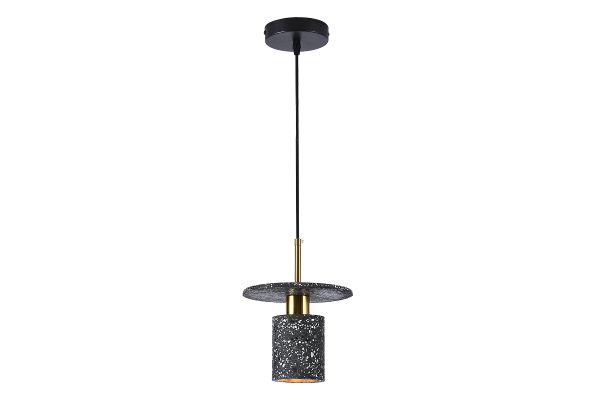 Claire Pendant 1LS E27 BLK MRB