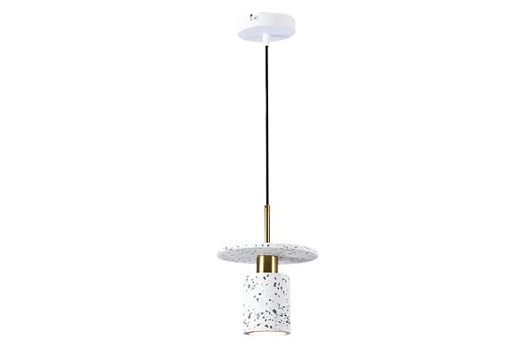 Claire Pendant 1LS E27 WHT MRB