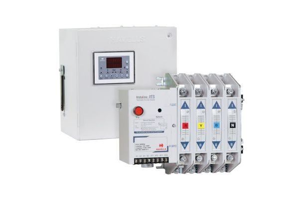Instaline Automatic Transfer Switch (with primary Protection) from 100 A - 160 A in Three Pole