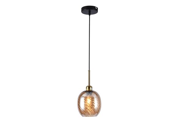 Mist Pendant 1LS E27 COGNAC ABR RND