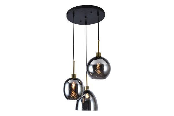 Mist Pendant 3LS E27 SMOKY ABR
