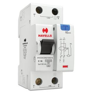 rcbo a type spn 2m
